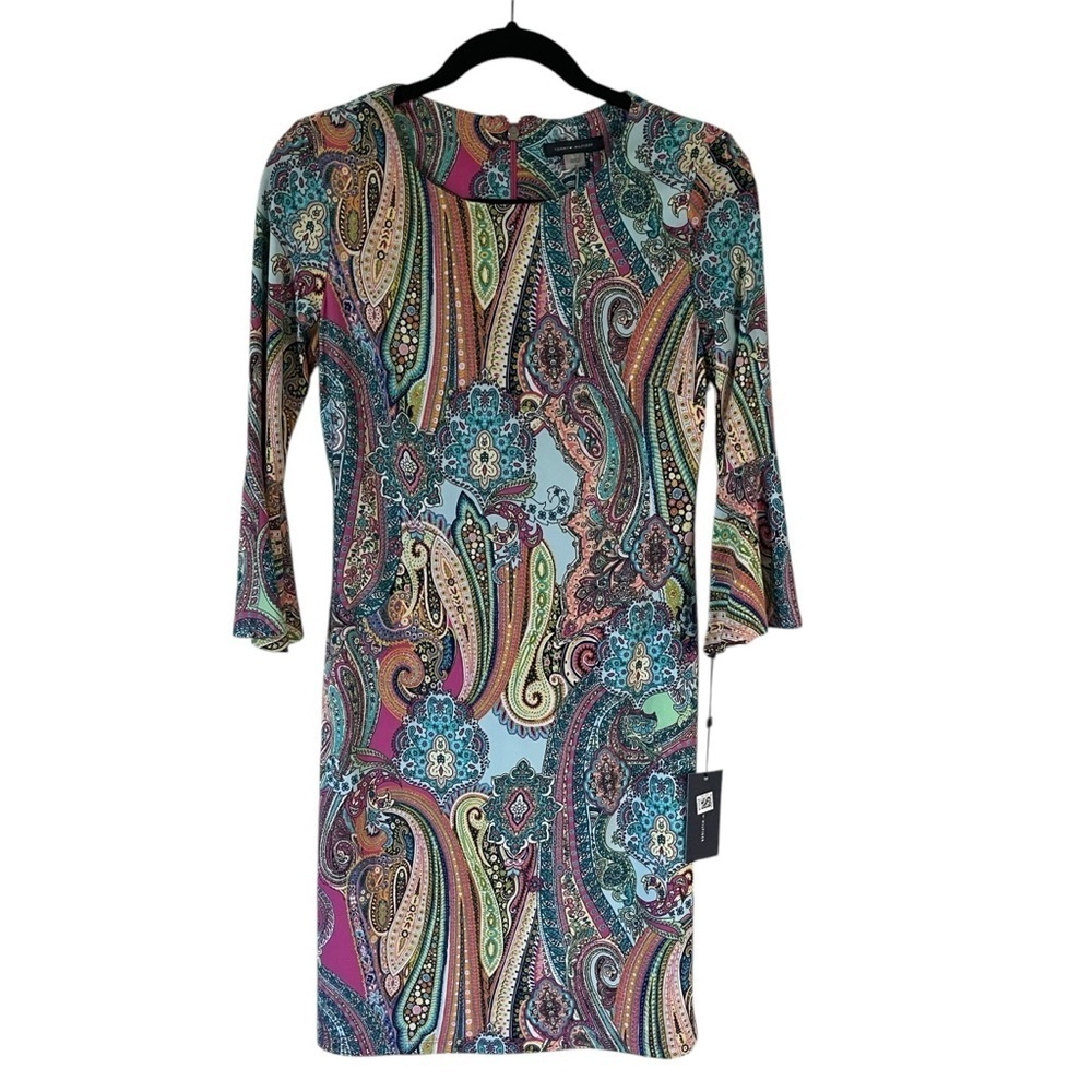 Paisley Print Multicolor Dress Size 2